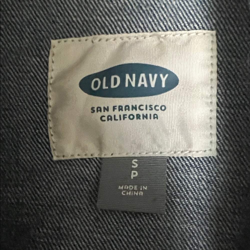 Old Navy Blue Denim Jacket - Picture 2 of 3